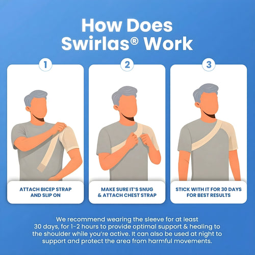 Swirlas™ Compression Shoulder Sleeve