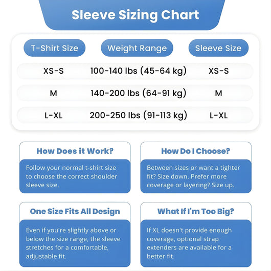 Swirlas™ Compression Shoulder Sleeve